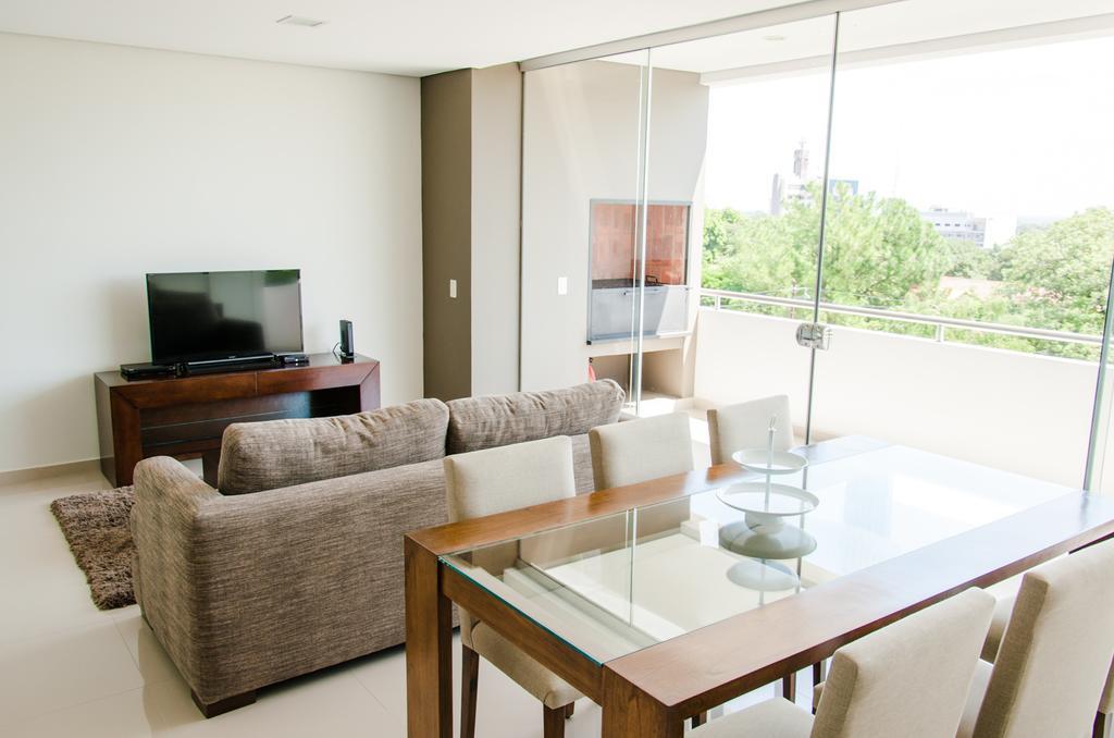 Departamento Moderno En Asuncion Villa Morra Oda fotoğraf